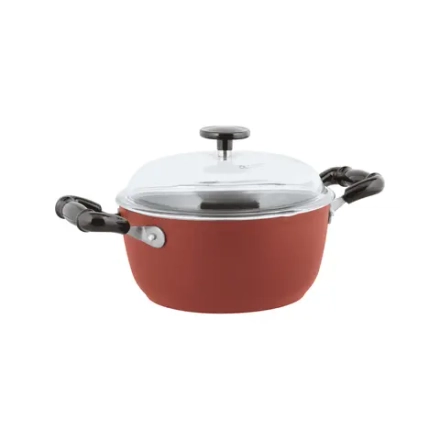 Sambonet Кастрюля 1965 Винтаж 24 см 4,5 л красный