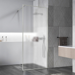 Душевое ограждение Vincea Walk-In 100 VSW-1HP100FLBN стекло рифленое/профиль никель брашированный