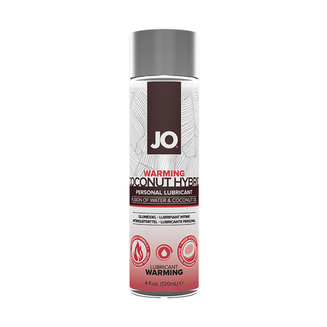 Водно-кокосовый лубрикант с согревающим эффектом / JO Coco-Hybrid Warming 4 oz - 120 мл.