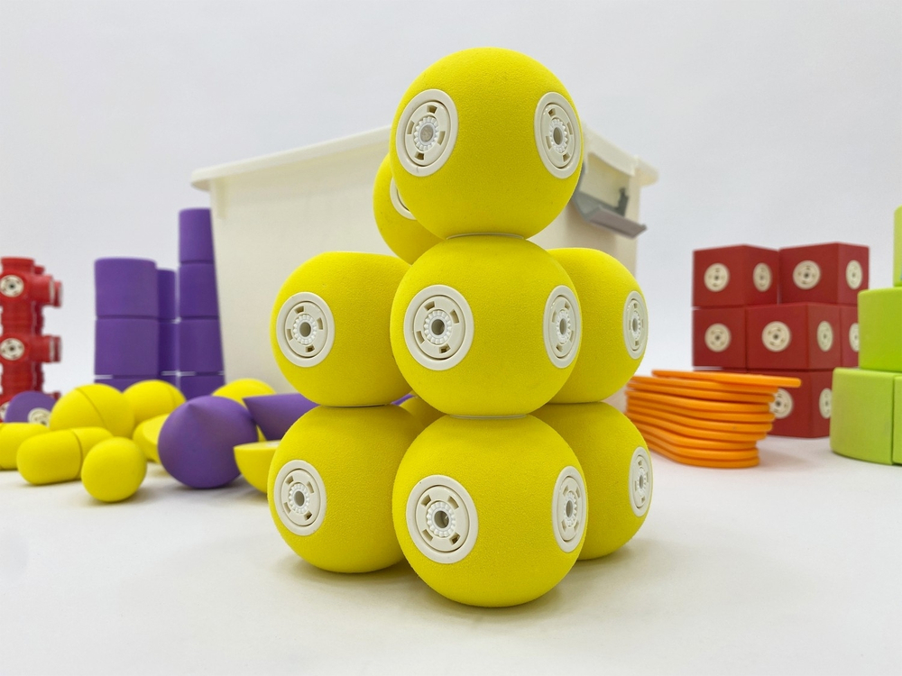 Мягкий магнитный конструктор Макки 120