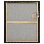 Холст на подрамнике черный BRAUBERG ART CLASSIC, 50х60см, 380 г/м, хлопок, мелкое зерно, 191652