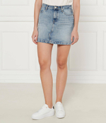 Джинсовая юбка Tommy Hilfiger - голубой(WW0WW44334)