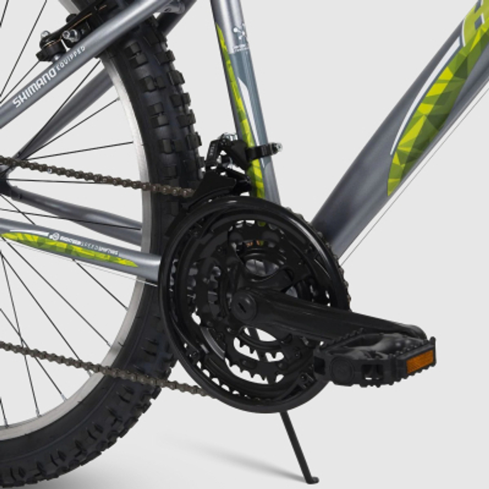 Велосипед взрослый Huffy горный Extent 26 дюймов 18 скоростей серый