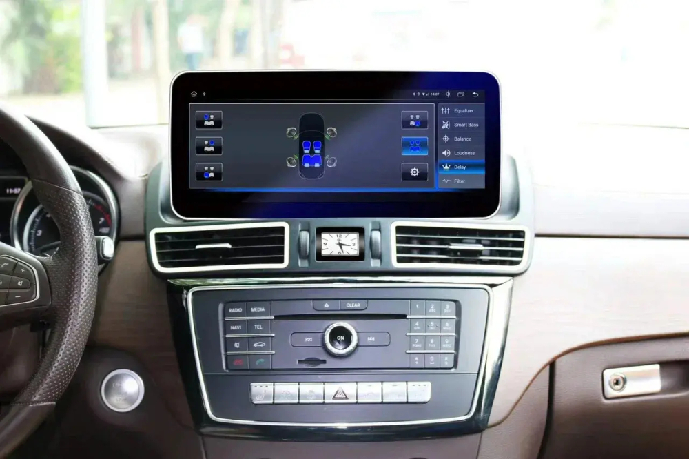 Магнитола для Mercedes-Benz GLE W166 2015-2018 - Carmedia MRW-M1206 на Android 11, 8Гб+128Гб, CarPlay, 4G SIM-слот