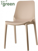 Стул пластиковый Scab Design Ginevra Go Green, тортора