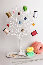 Дерево для украшений большое deer, белое