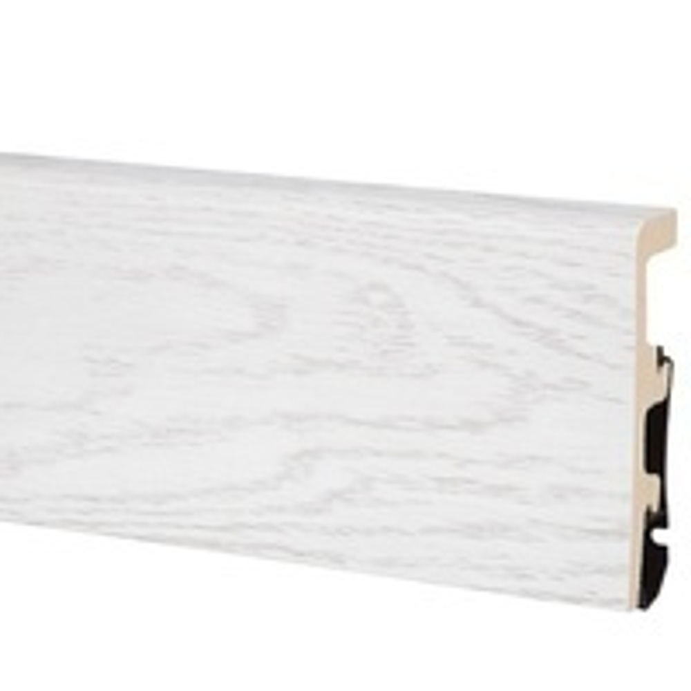 Плинтус Arbiton Integra HDPS 03 Снежный Ясень (2400х80х20мм)