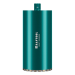 KRAFTOOL DIAMOND 200 мм (450 мм, 1 1/4″, лазерная сварка, сухое сверление с микроударом), алмазная коронка по железобетону (29825-200)