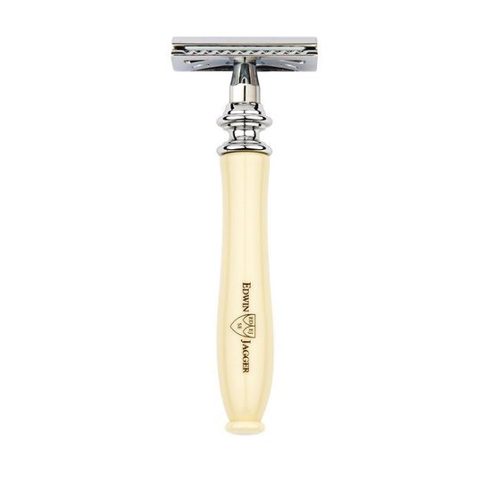 Т-образная бритва (станок) Edwin Jagger, слоновая кость, IVCSR