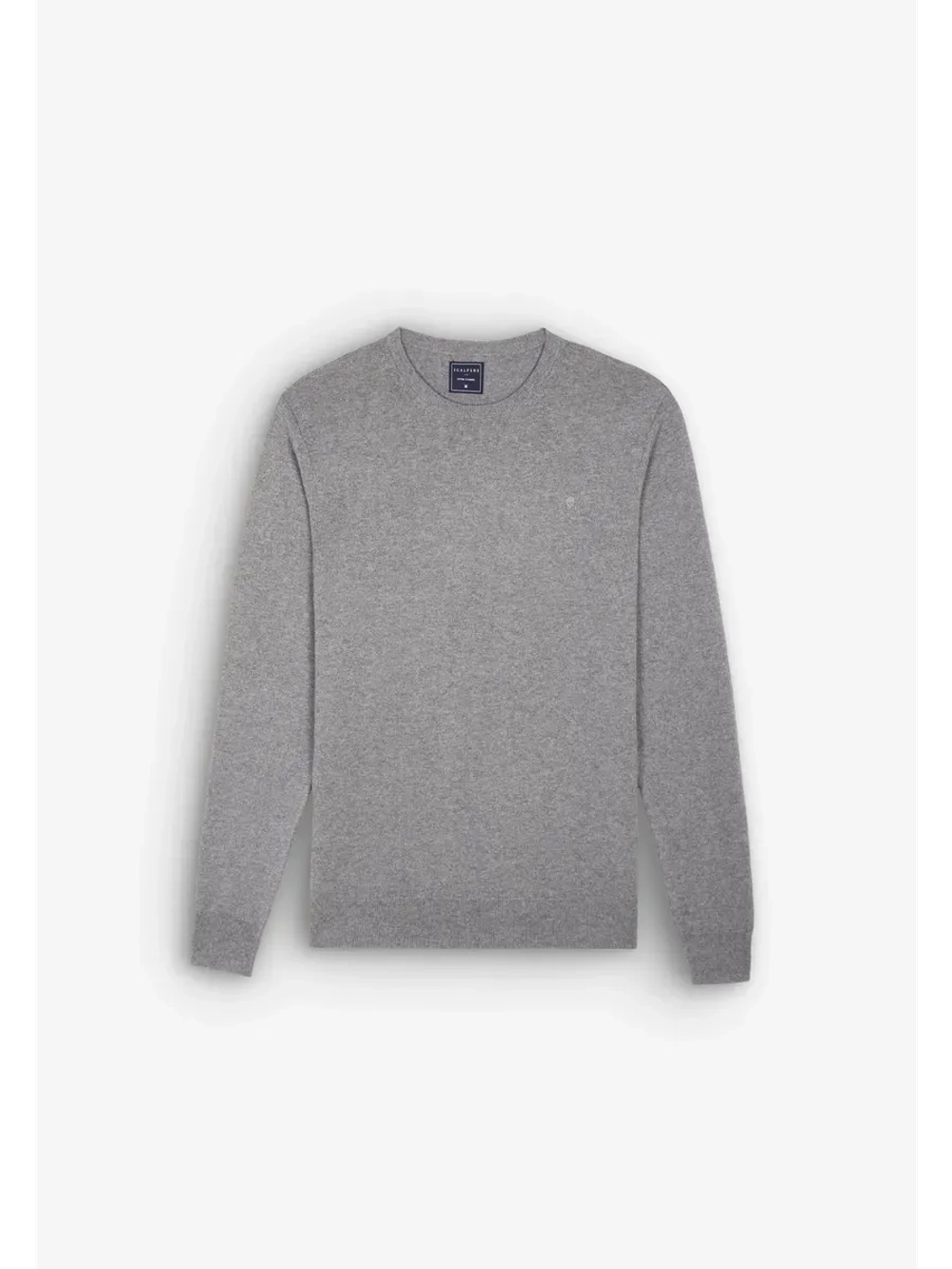 Пуловер из хлопка с добавлением кашемира