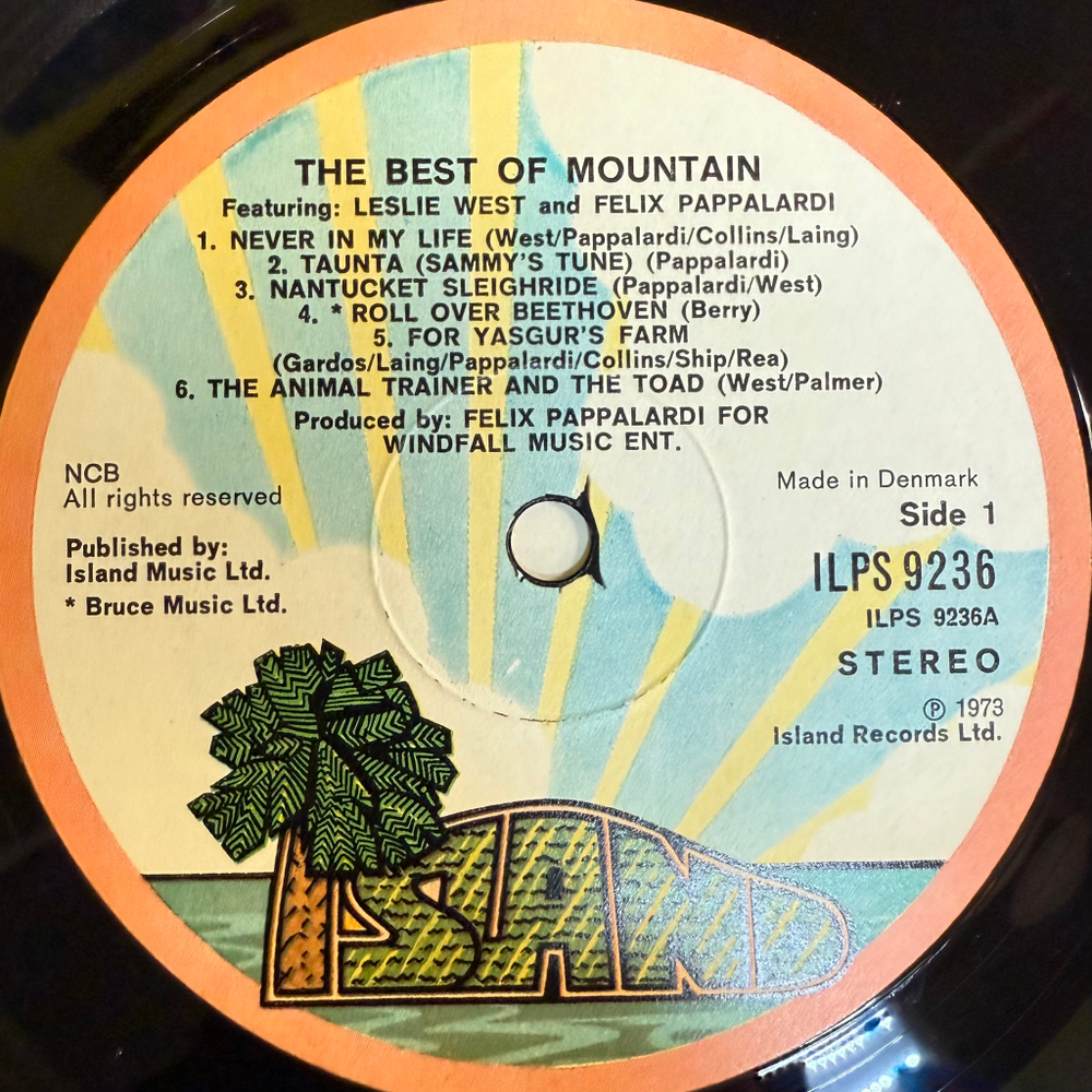 Mountain - The Best Of Mountain (Дания 1973г.)