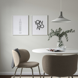 IKEA BILD  (ИКЕА БИЛД)  -  Плакат, спред, Лондон, 40x50 см.