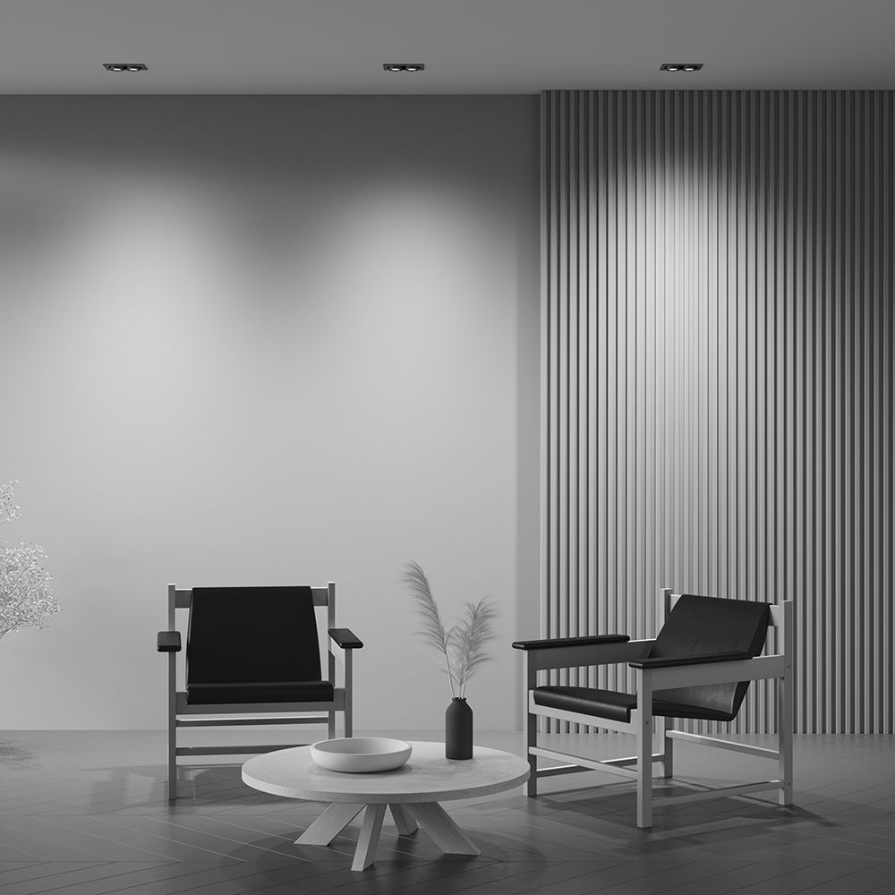 Светильник встраиваемый светодиодный Maytoni Hidden DL045-02-10W3K-B