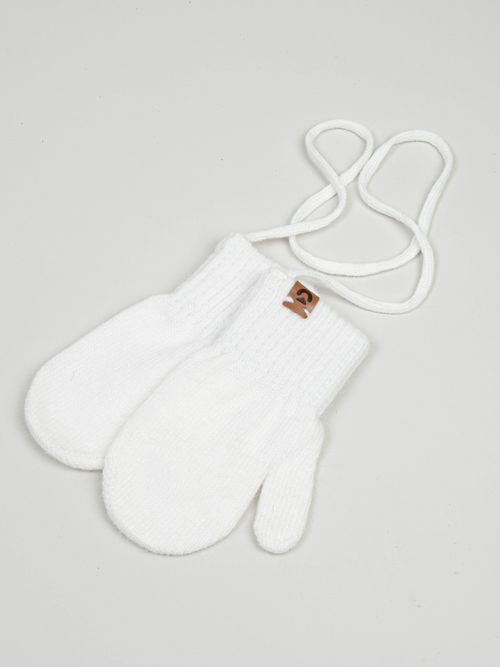 Варежки вязаные из ангоры 