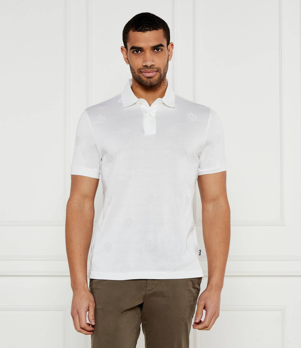 Поло C-Prout 109 BOSS BLACK - белый(50532765)