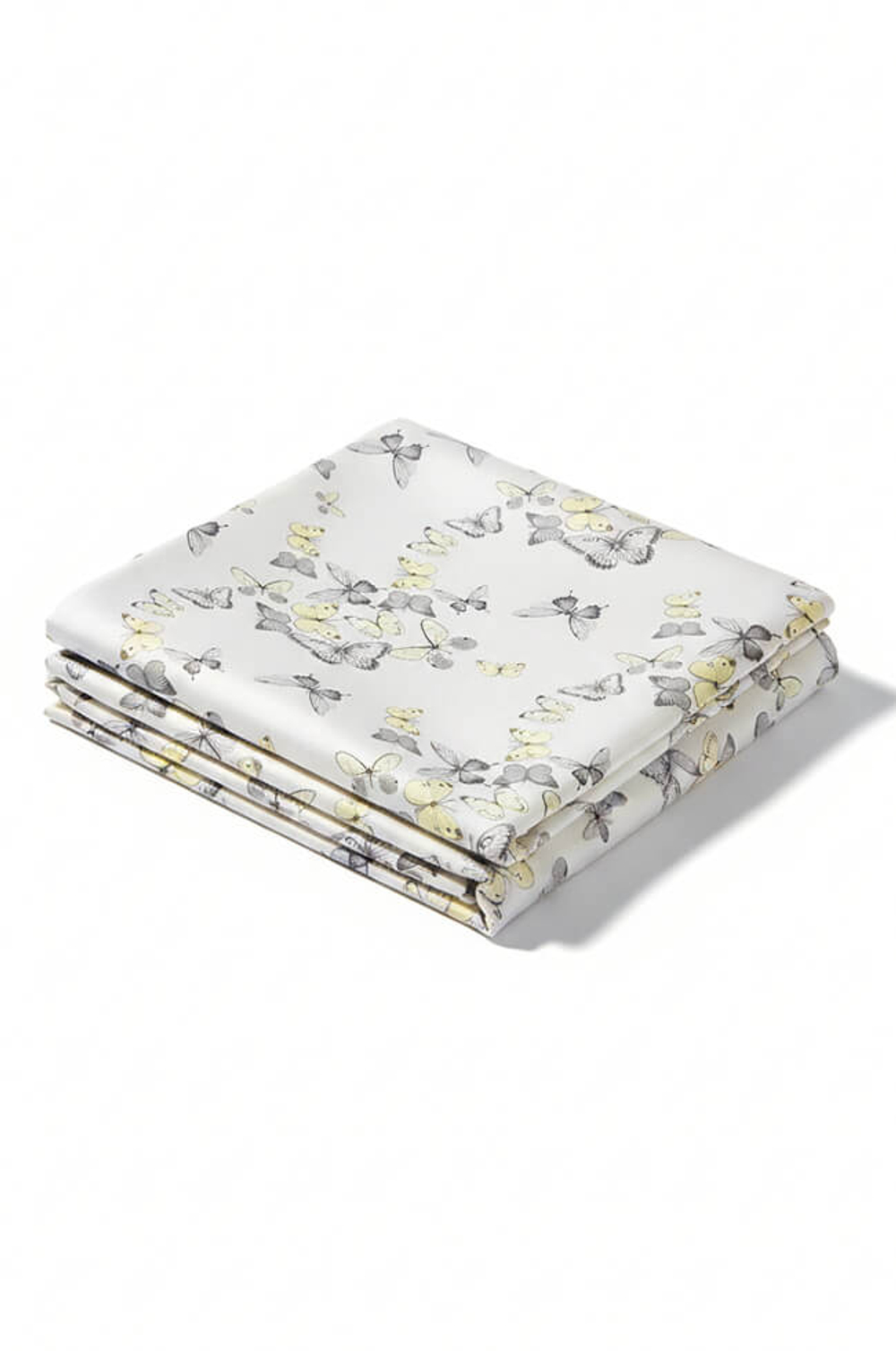 8445 Платок женский (молочный / желтый)