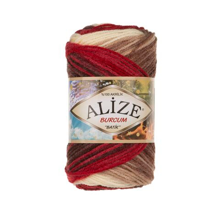 Бурджум батик (Burcum batik) пряжа Alize 100%акрил 5х100г/210м (4574)