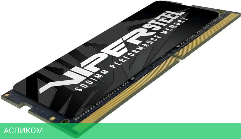 Оперативная память Patriot Viper Steel 32GB DDR4 SODIMM PC4-21300 (PVS432G266C8S)