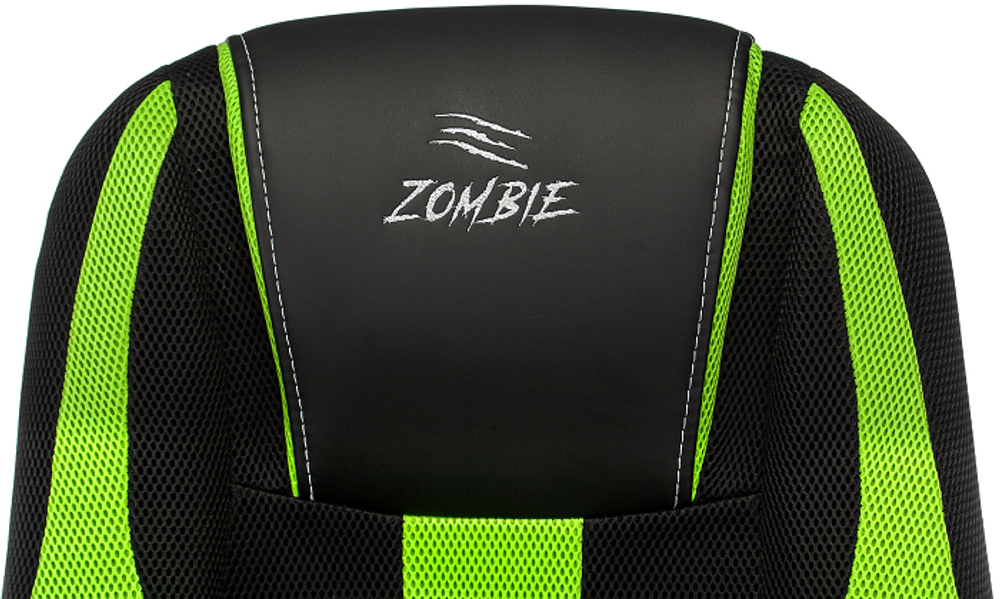 Кресло игровое Бюрократ ZOMBIE 9 GREEN