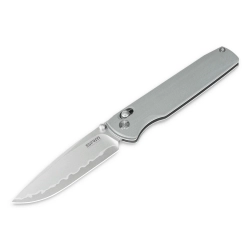 Нож складной SRM 258L-GK2 Terrier Beadblast (140Cr Laminated, Grey G10)