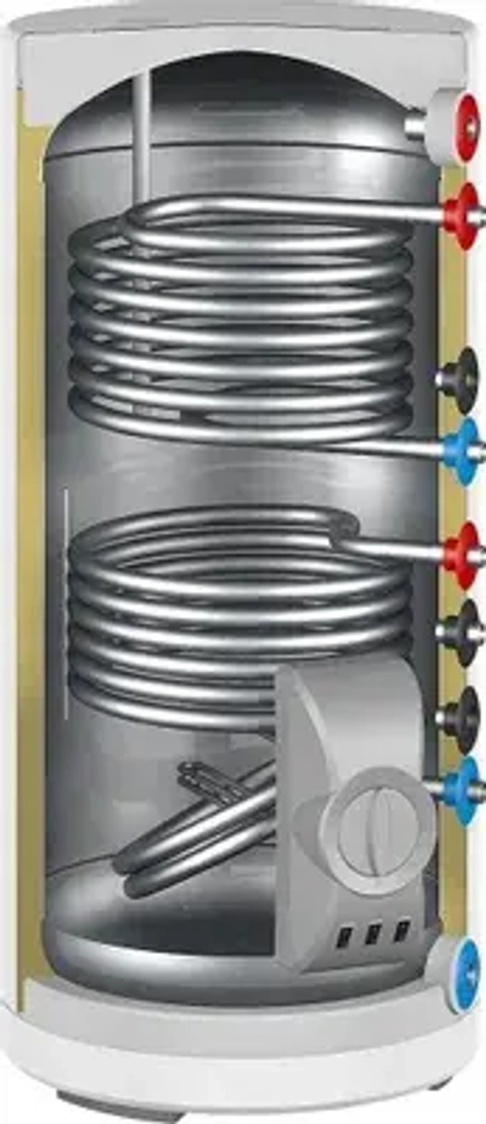 Накопительный водонагреватель Thermex IRP 200 V (combi) PRO 6кВт 200л (ЭДЭБ01583)
