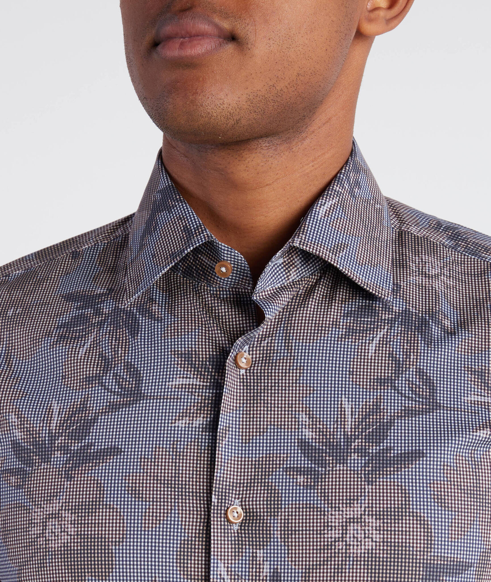 Рубашка H-HANK-kent BOSS BLACK - темно-синий(50496577)