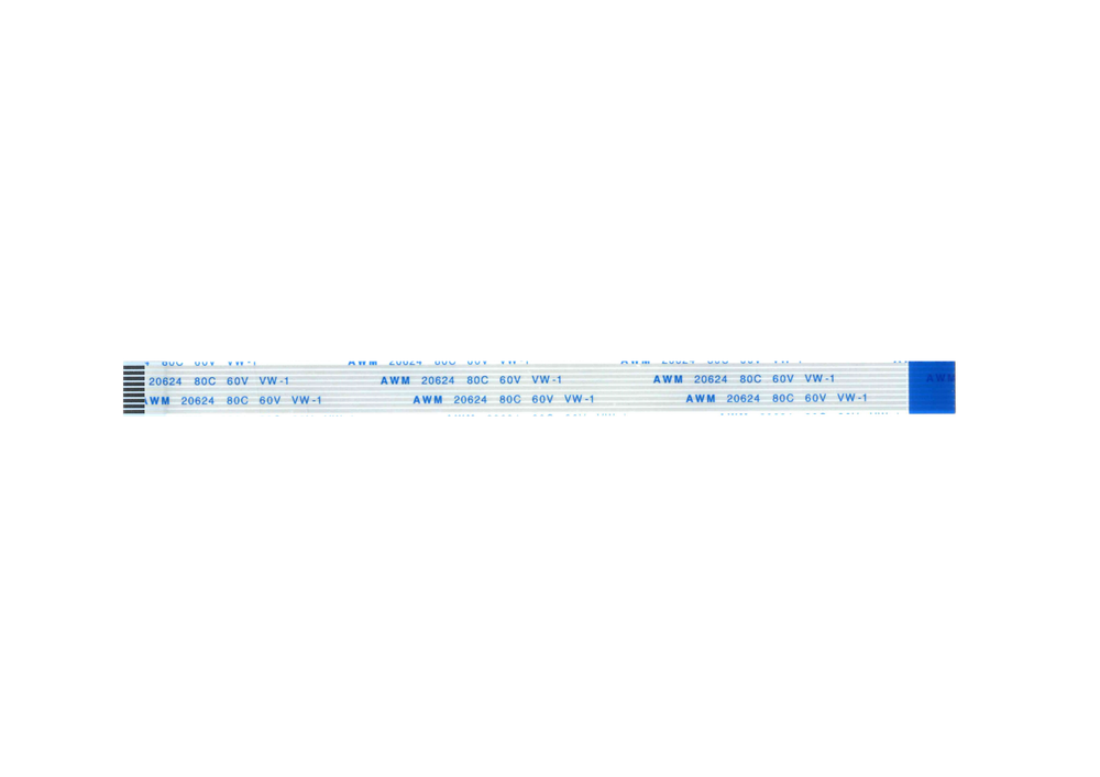 Шлейф 9 pin, 15 см, шаг 1 мм FFC, обратный Б
