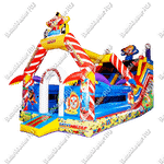 Батут "Цирковое шоу", 8*4*5 м
