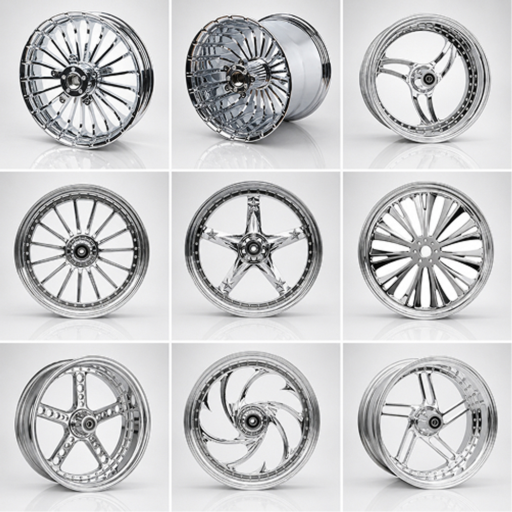 Кованые диски для Harley Davidson Dyna 