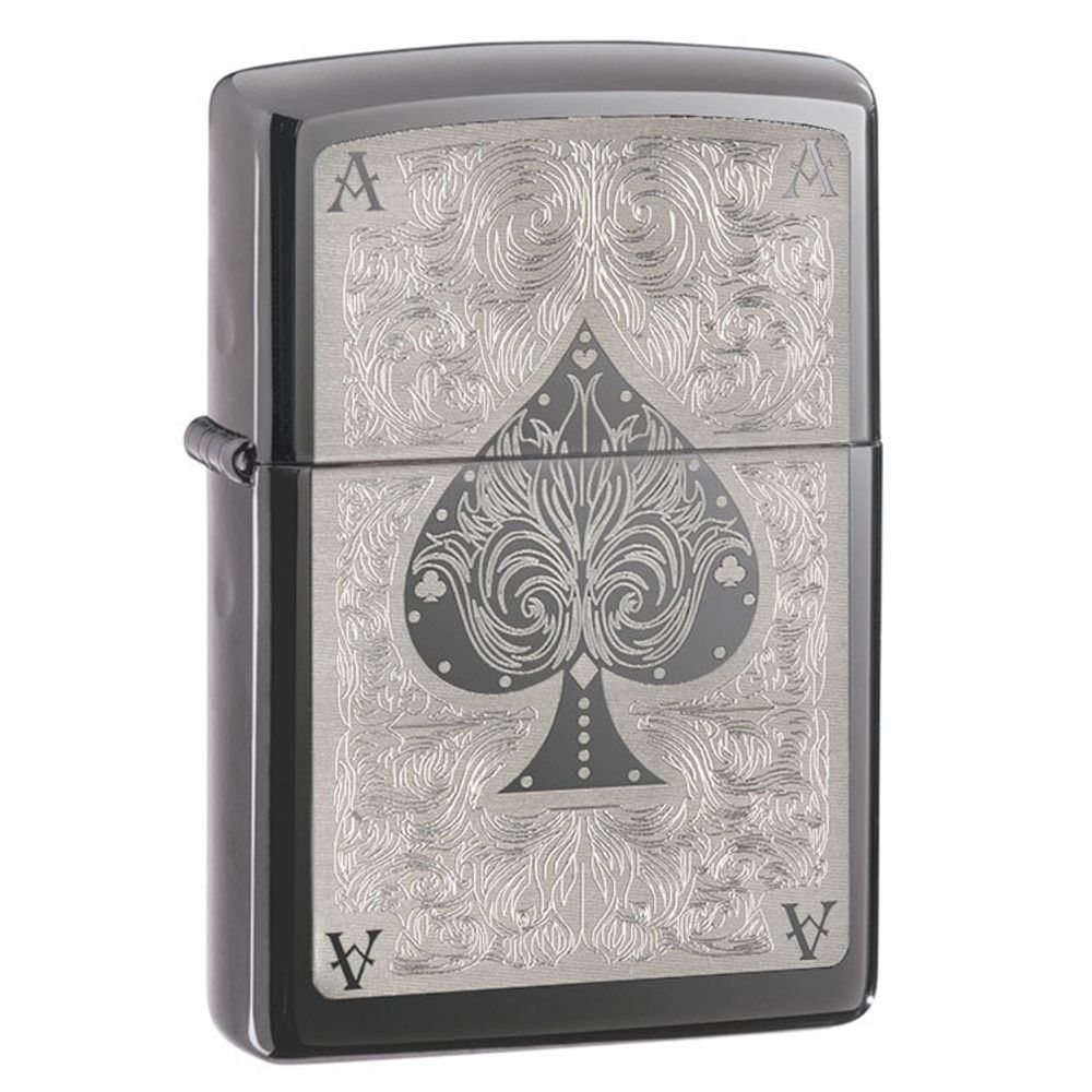 Зажигалка ZIPPO Classic с покрытием Black Ice ® (28323)