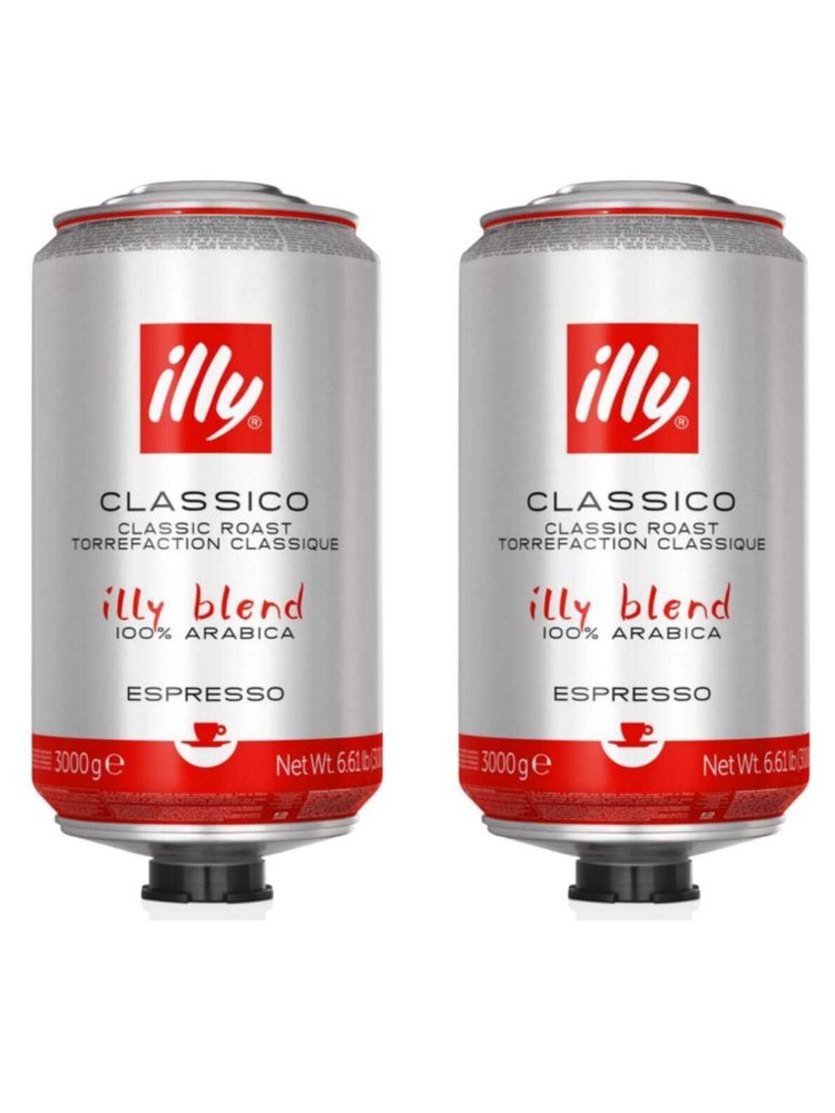 Кофе в зернах ILLY средней обжарки 3 кг, 2 шт