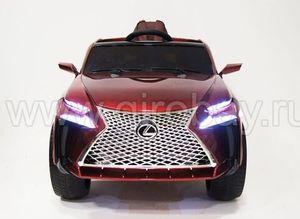 Детский электромобиль River Toys LEXUS E111KX красный