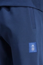 Штаны adidas Manchester United 24/25 Seasonal Doubleknit - темно-синий