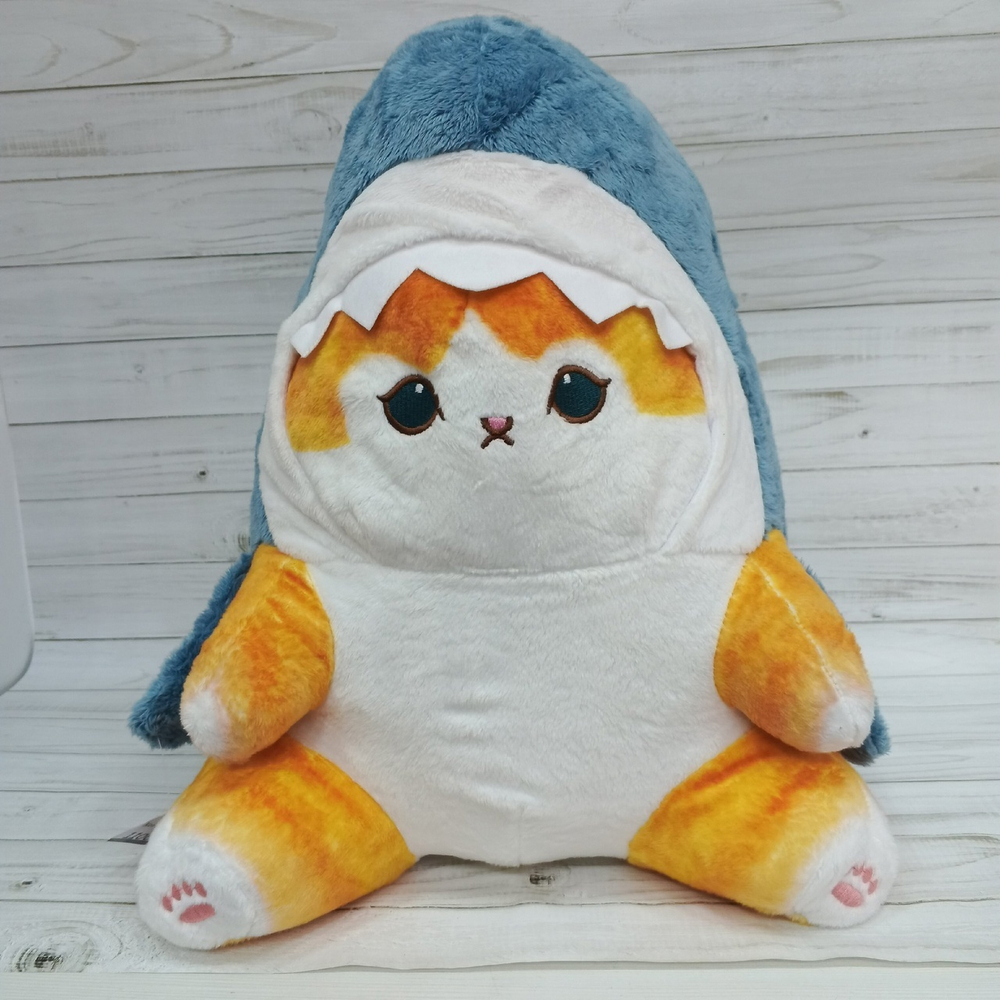 Плюшевая игрушка "Котик-акула"