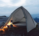 Палатка Naturehike Cloud Up Pro Si 2-местная, алюминиевый каркас, янтарная, артикул CNK2350WS020-2A