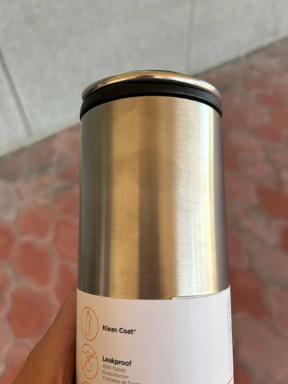Термокружка Klean Kanteen TKWide Cafe Cap 16oz (473 мл) Brushed Stainless (уценка)