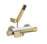 Смеситель термостатический для ванны (каскад) с душевым комплектом URBAN CHIC 213901MROC золото