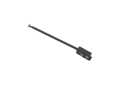 Адаптер с подводом питания SPACE-Track system для подвесного/накладного/встраиваемого шинопровода, L142*W16*H17 мм, черный