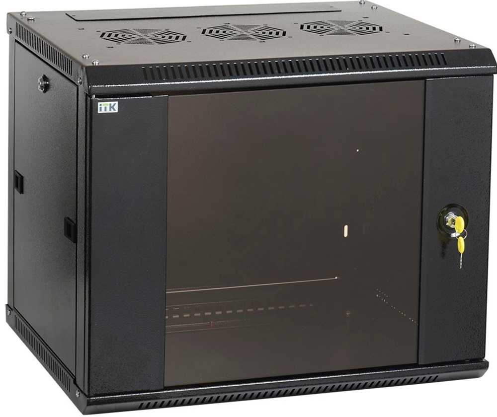 Шкаф настенный 19", 12U ITK LWR5-12U66-GF