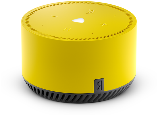 Умная колонка Яндекс.Станция Лайт, лимон