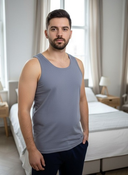 Майка мужская///Расцветки моделей обновляются каждую неделю. ОСТАВЛЯЕМ ЗА СОБОЙ ПРАВО отправить расцветку, которая есть на складе.