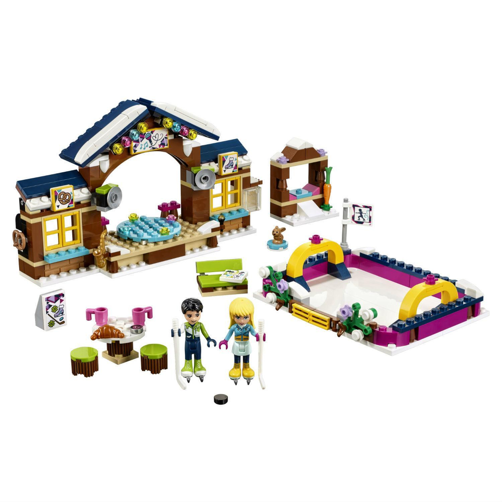 LEGO Friends: Горнолыжный курорт: Каток 41322 — Snow Resort Ice Rink — Лего Френдз Друзья Подружки