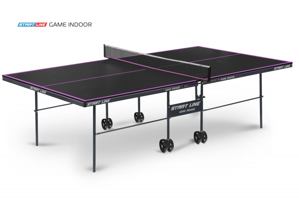 Стол теннисный START LINE GAME INDOOR с сеткой Black