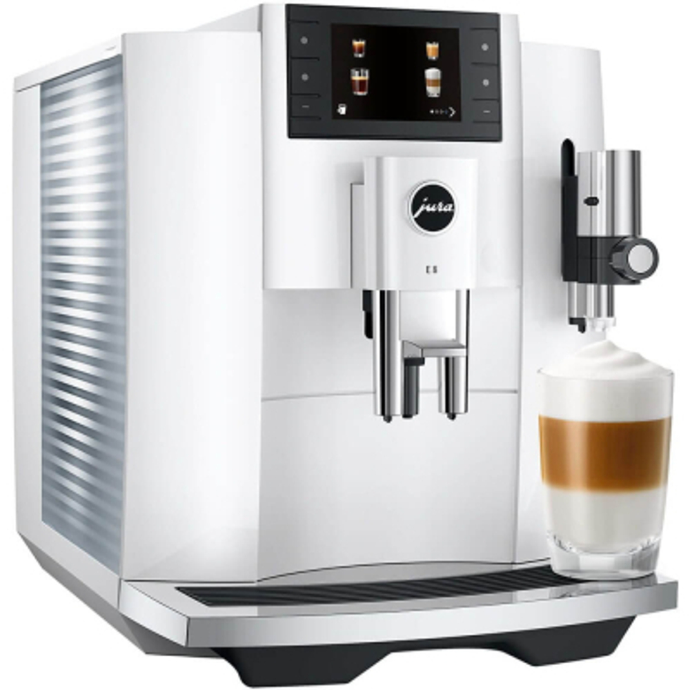 Кофемашина Jura E8 Piano White
