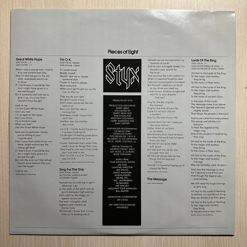 Styx - Pieces Of Eight (США 2015г.)