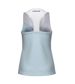 Футболка для девочки Head Girls Spirit Tank - light blue/white
