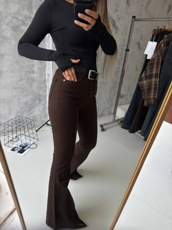 Брюки джинсовые жен. 73056-7 шок.