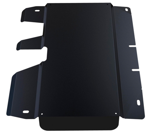 Защита РК АвтоБроня для Toyota Land Cruiser 76 (V - 4.5) 2007-н.в. (устанавл-ся совместно с 111.05757.1), сталь 1.8 мм, с крепежом, 111.05758.1