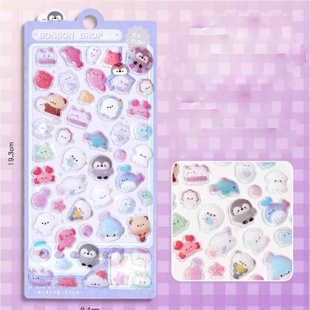 Набор 3D наклеек