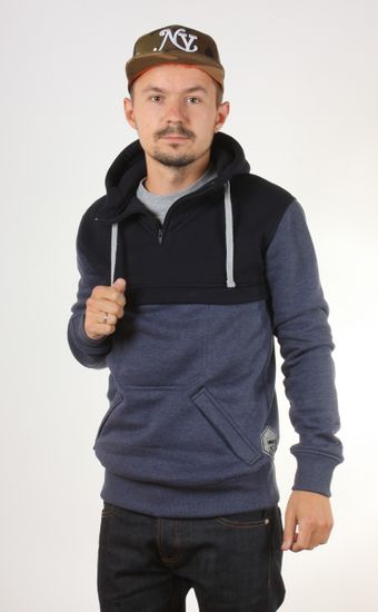 Толстовка  GOOD LIFE wood/645 темно-синий